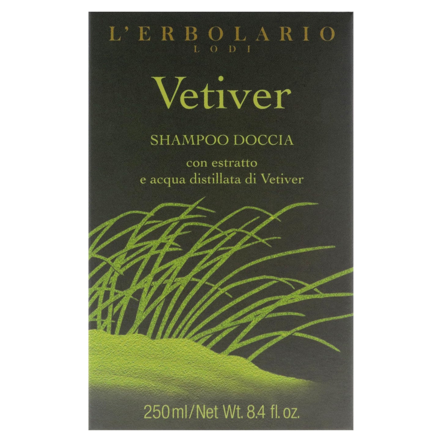 LErbolario Shower Gel - Vetiver for Unisex - 8.4 oz Shower Gel