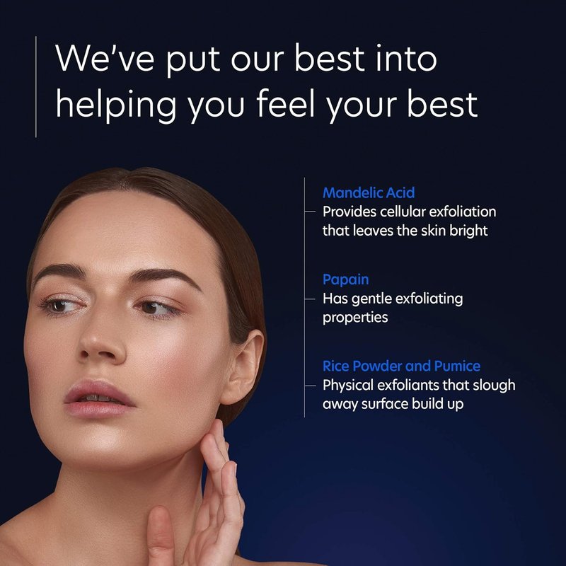 PCA SKIN Pore Refining Treatment - Exfoliate & Purify Skin with Clay, Mandelic Acid & Enzymes | 2.1 oz