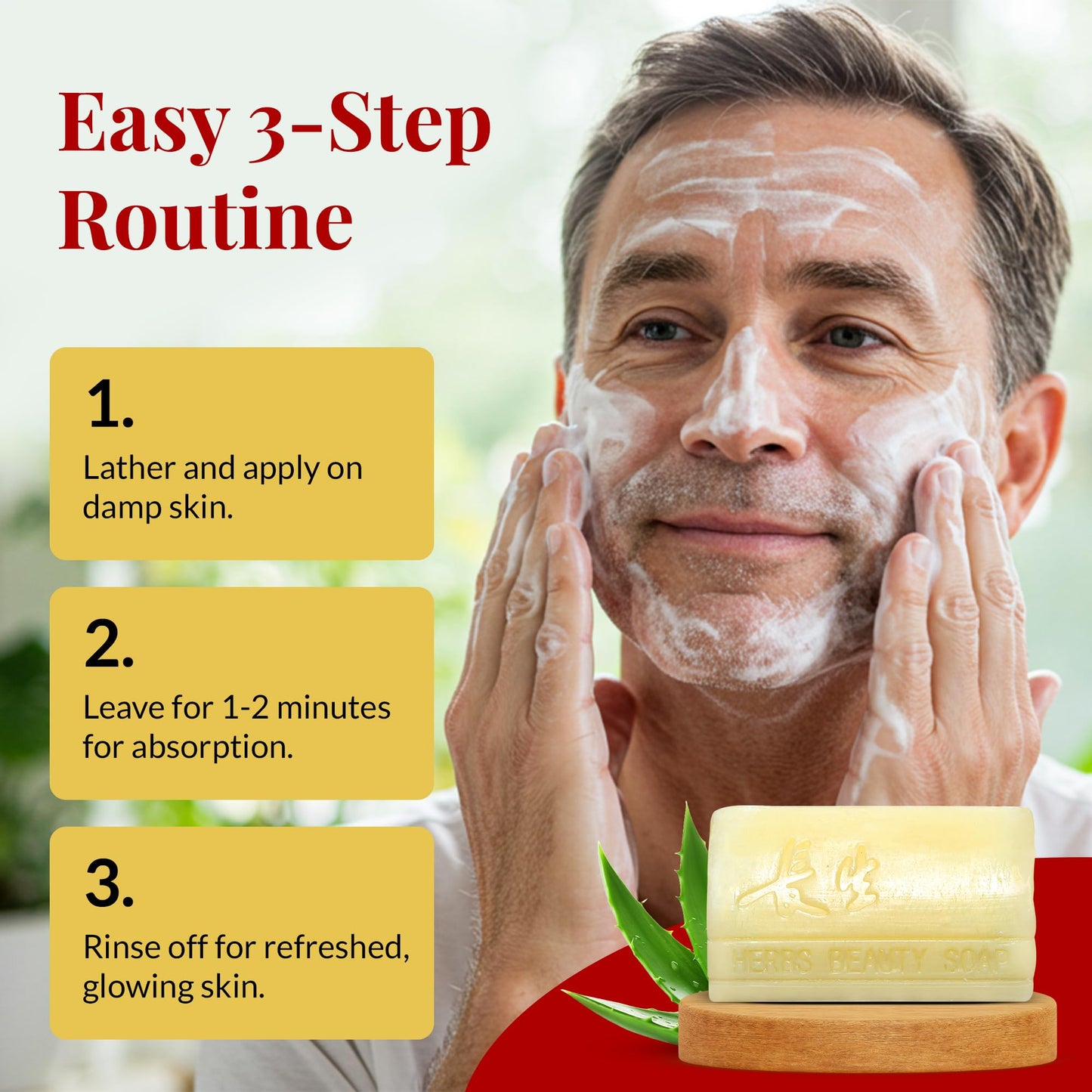 FACEDOCTOR Complexion Bar Soap | Acne & Rosacea Treatment with Sea Buckthorn Oil | Award Winning Face, Body & Back Pimple Wash | Gentle Skin Care Cleanser for Sensitive, Oily & Dry Skin | Men & Women