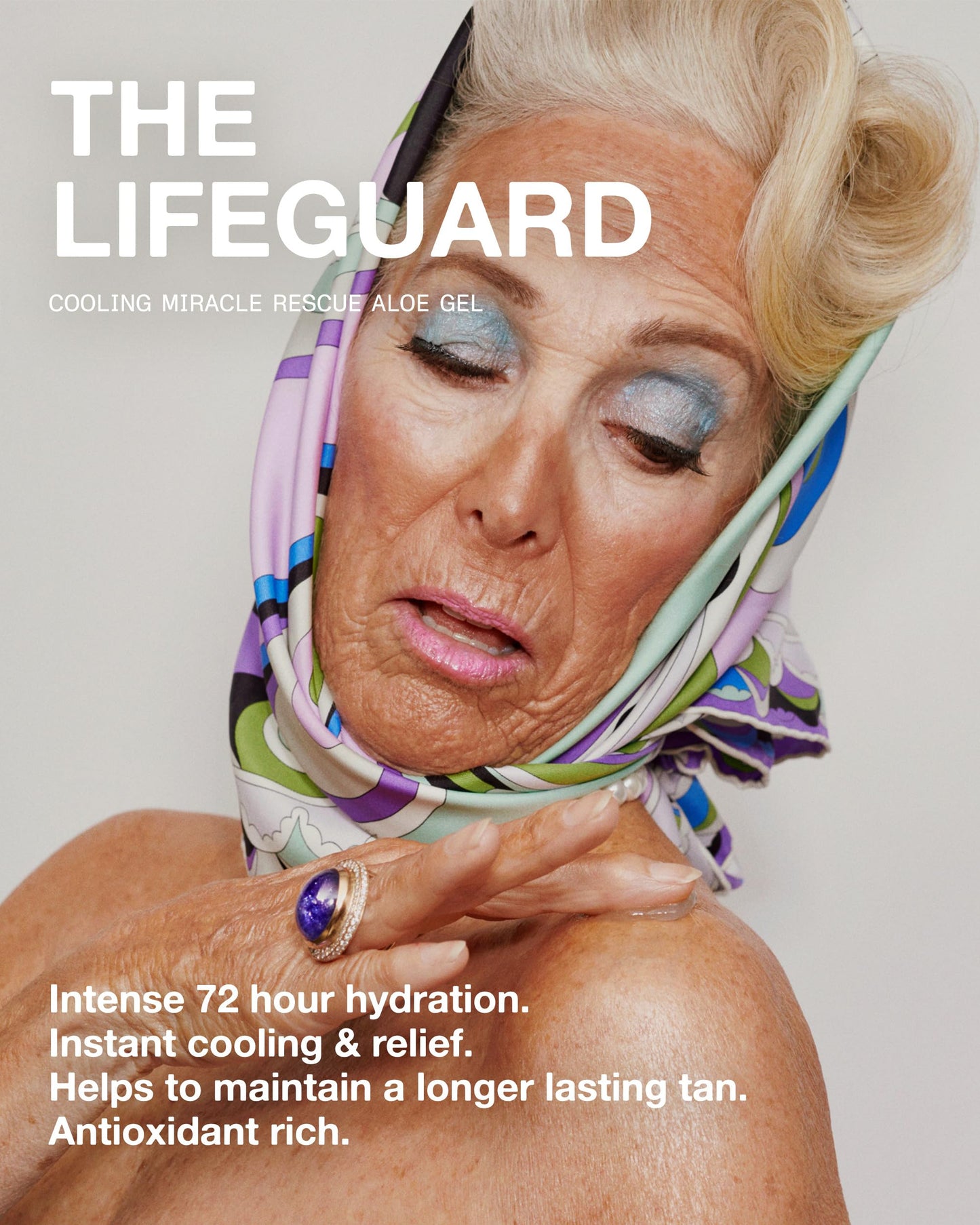 DUNE The Lifeguard After Sun Aloe Vera Gel, Cooling Gel for Sunburn Relief