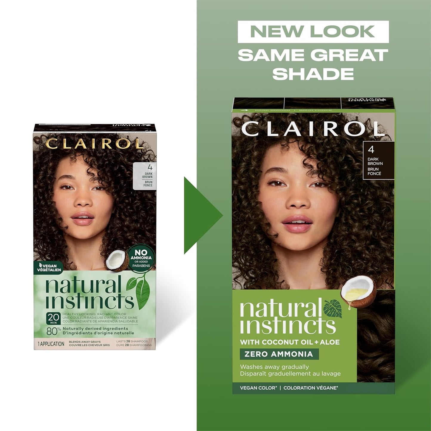 Clairol Natural Instincts Demi-Permanent Hair Dye - 9 Light Blonde | Ammonia-Free Vegan Formula with Coconut Oil & Aloe Vera | Pack of 3