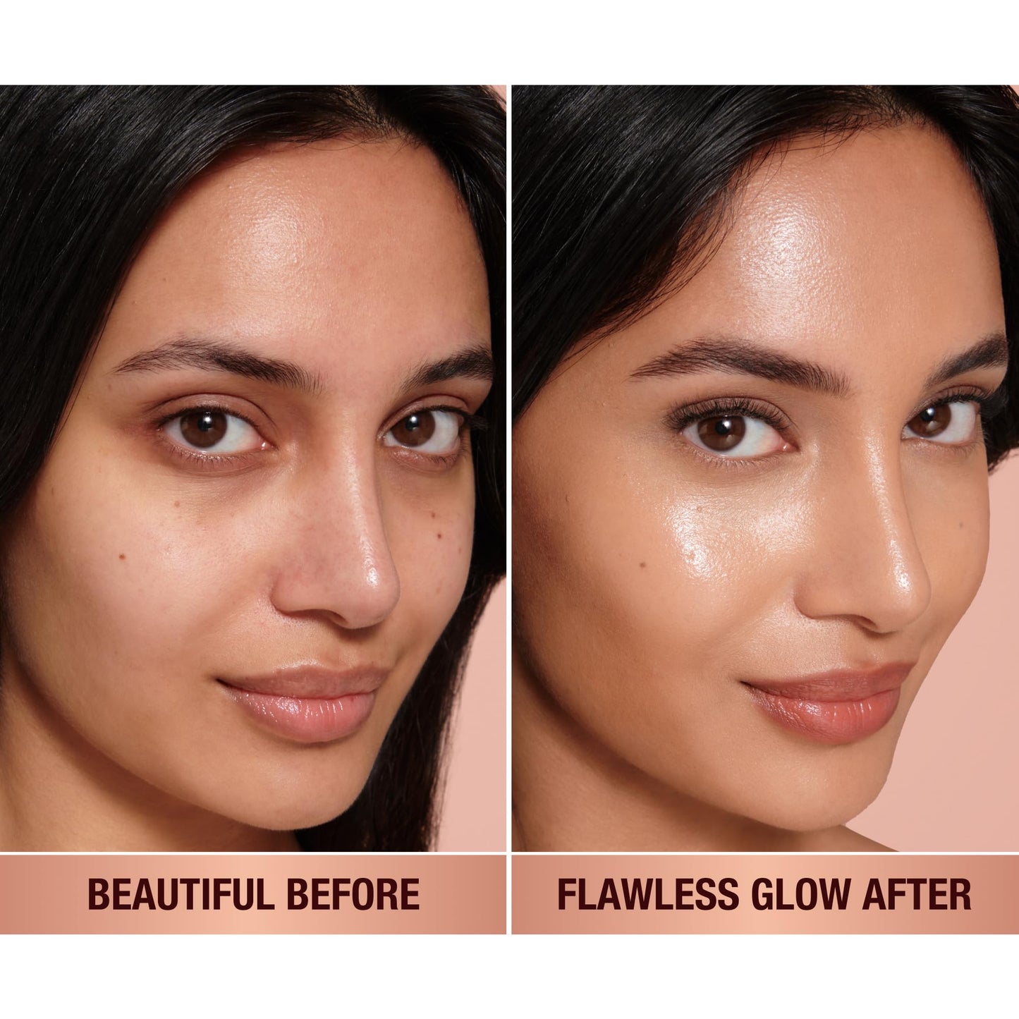 Charlotte Tilbury Hollywood Flawless Filter - Multi‑Use Makeup Primer, Complexion Booster & Illuminating Liquid Highlighter with Sheer Coverage - Smooths & Blurs Skin - 4.5 Medium