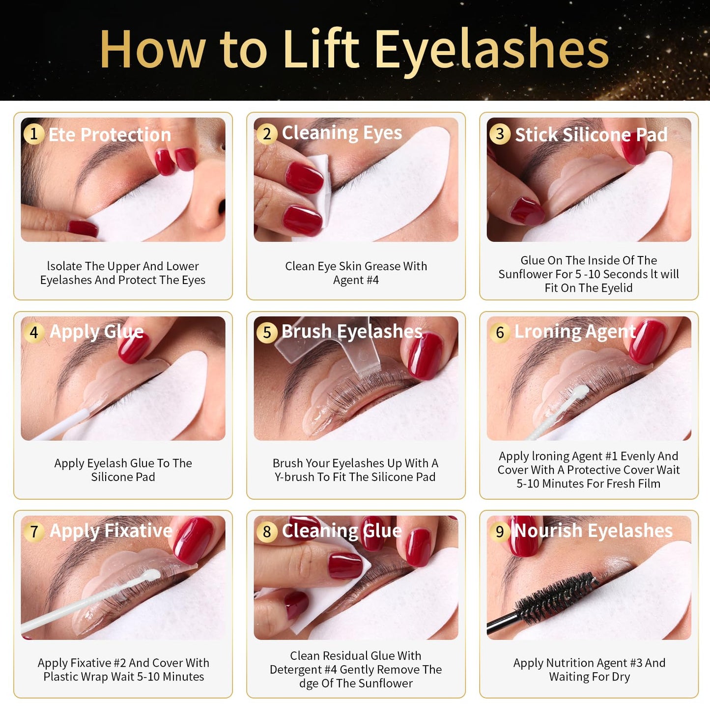 DONG RHYME Lash Lift Kit - Plant Extract Eyelash Lift Kit, Professional Salon Grade 2-in-1 Lash and Brow lamination kit, Precise Press Bottle Eyelash Perm Kit