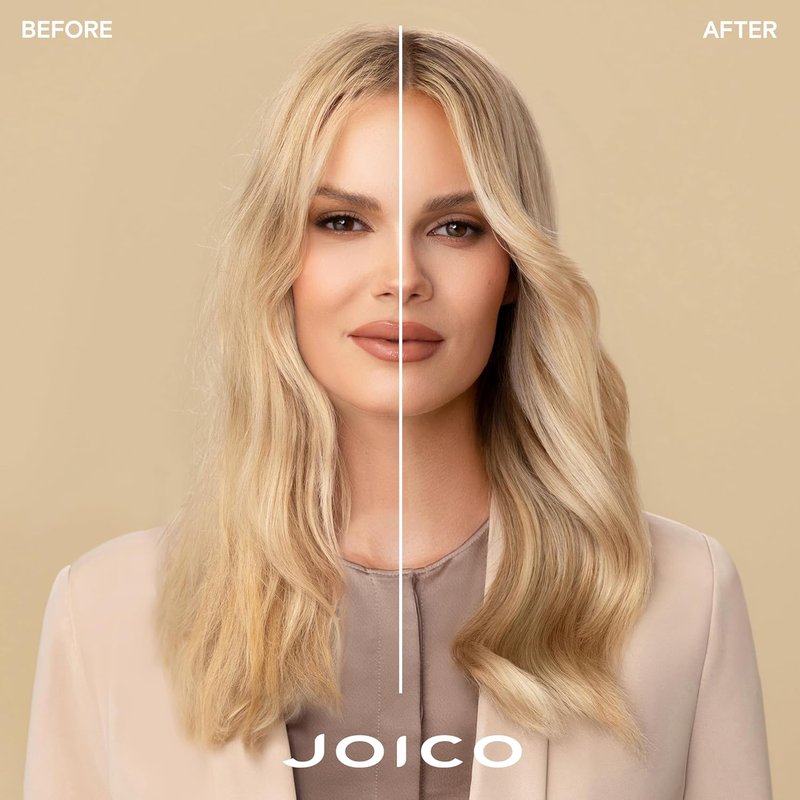 Joico Blonde Life Brightening Shampoo - Sulfate-Free Formula for Soft, Smooth Blonde Hair | Enriched with Monoi & Tamanu Oil
