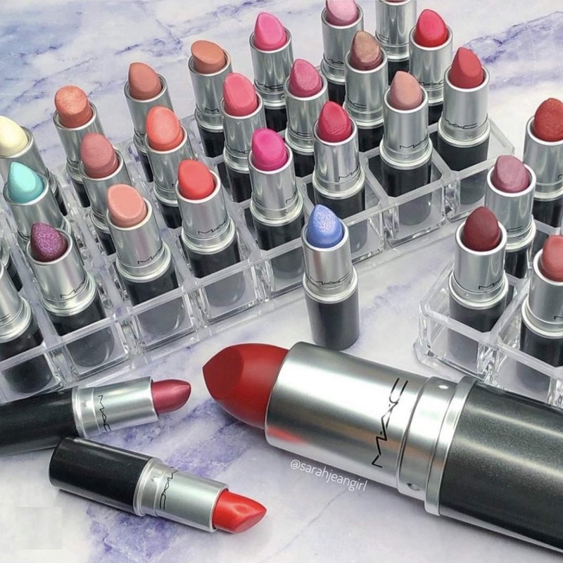 BY ALEGORY (Set Of 2) Acrylic Lipstick Makeup Organizers 24 Space Beauty Storage Refillable Cosmetic Container - Clear