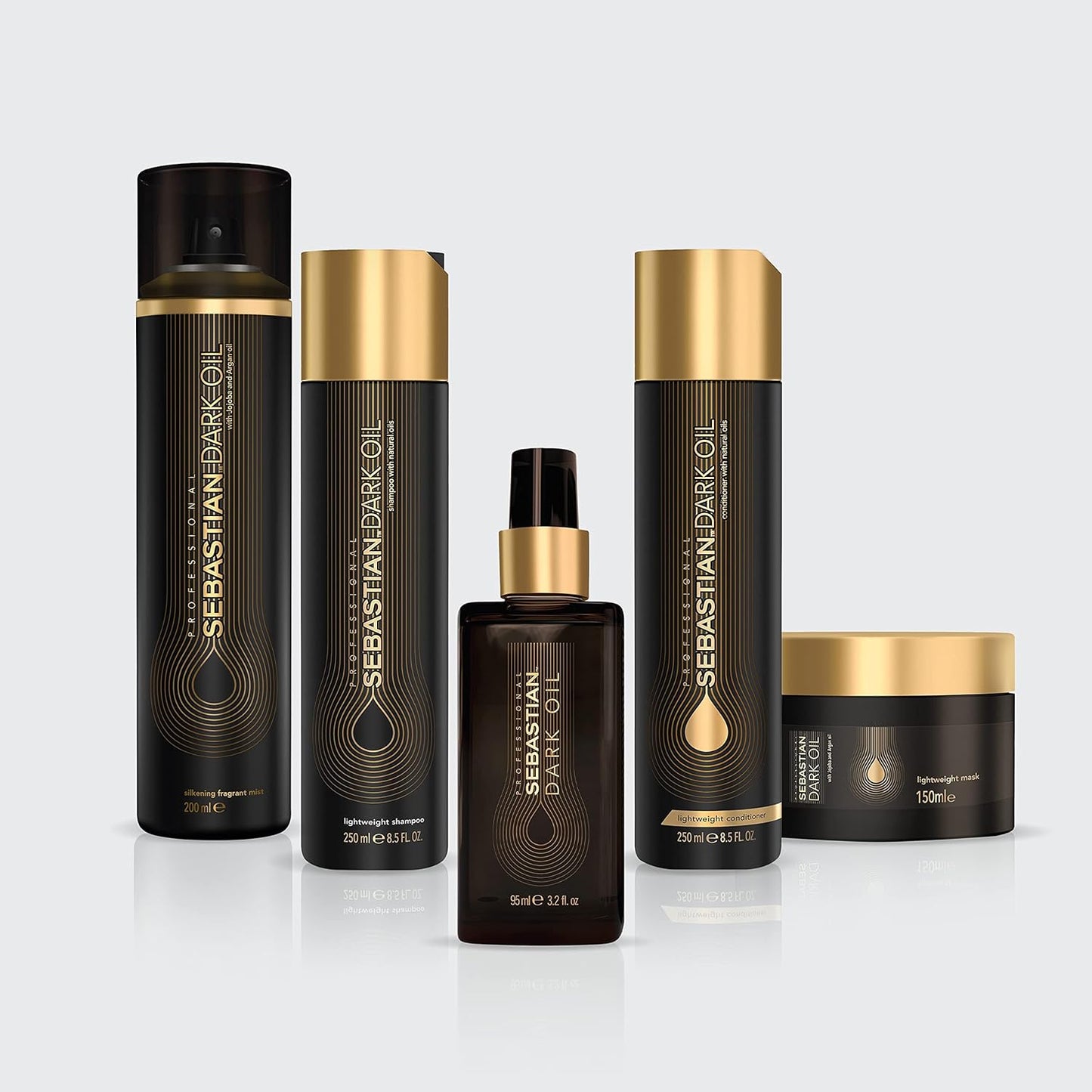Sebastian Professional Dark Oil Treatment Mask - Nourishing Natural Oils for 3X Smoother Hair