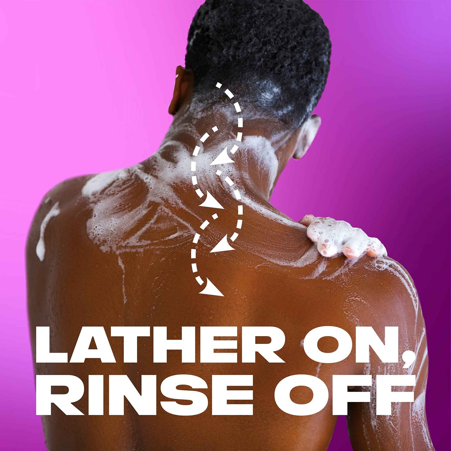 AXE Body Wash 4 Count 12h Refreshing Scent Excite Crisp Coconut & Black Pepper Men's Body Wash with 100% Plant-Based Moisturizers 16 oz