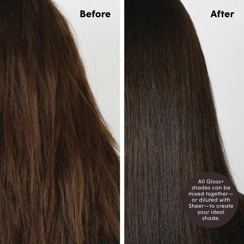 dpHUE Gloss+, Dark Brown - Boosts Fading & Faded Hair Color - 8-12 Applications per Bottle - Lasts Up to 8 Washes