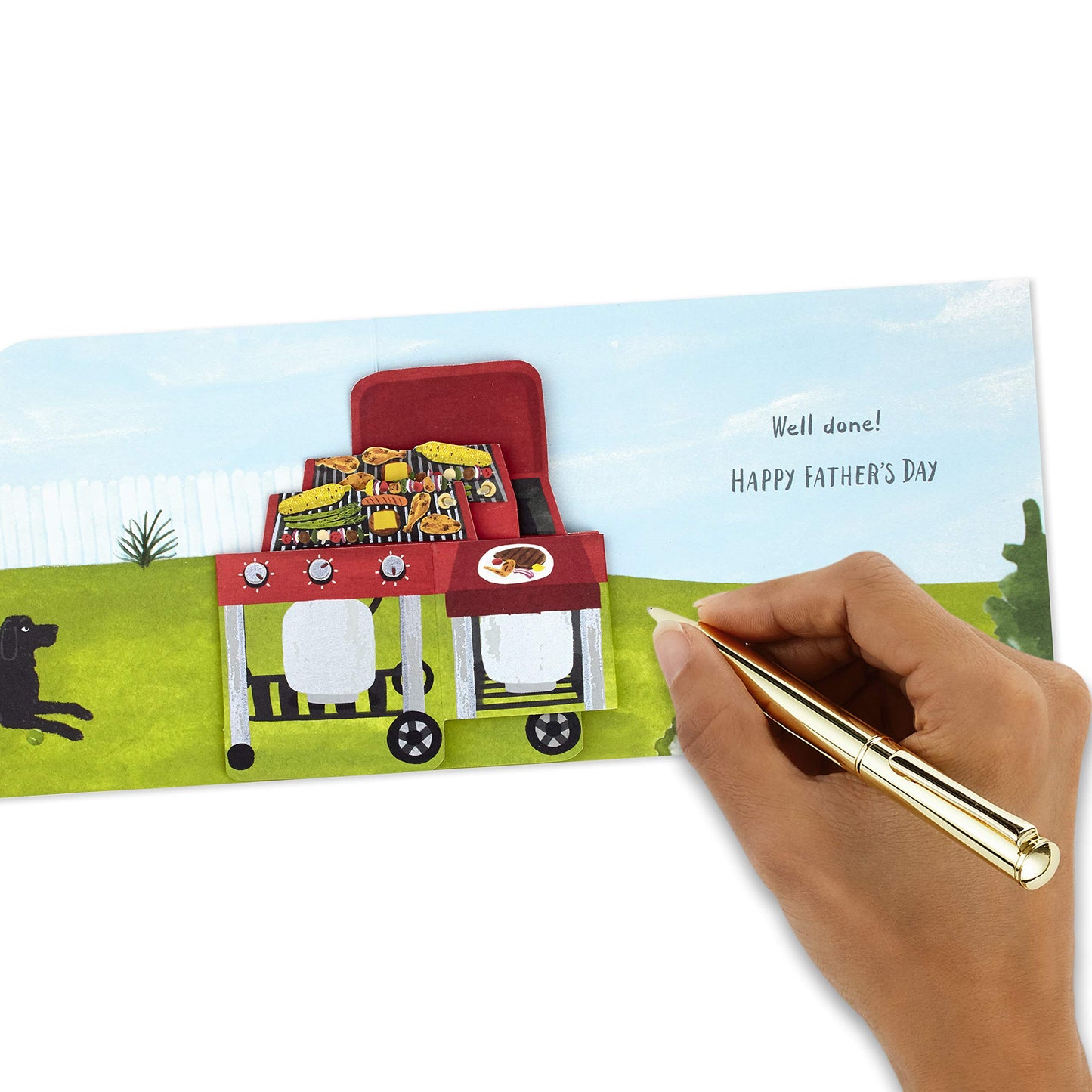 Hallmark Paper Wonder Pop Up Fathers Day Card (Barbecue) (599FFW2027)