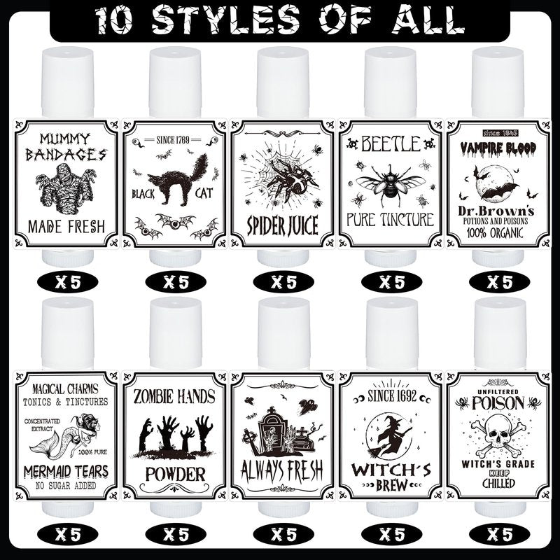 Siifert 100 Pack Halloween Party Favors Gifts Bulk Spooky Skull Lip Balms Halloween Fall Thanksgiving Party Thank You Gifts Treat Bag Stuffers Supplies for Adults Women Men(100)