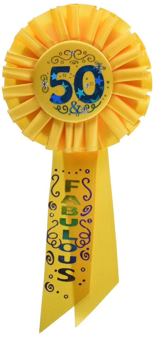 Beistle 50 & Fabulous Rosette