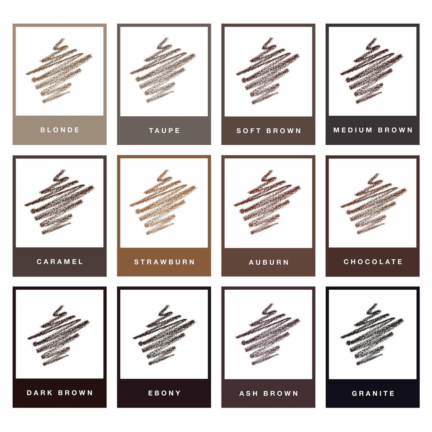 Anastasia Beverly Hills Mini Brow Wiz - Travel-Size Ultra-Slim Retractable Eyebrow Pencil for Professional Hair-Like Strokes and Precision Detail - Strawburn