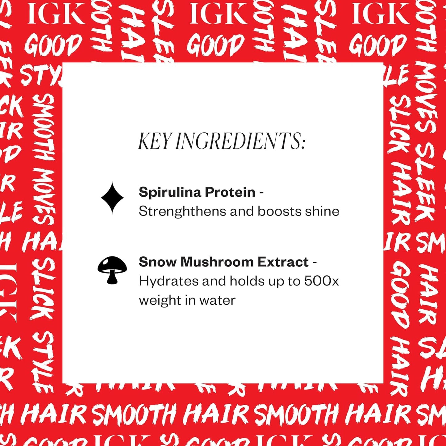 IGK Good Behavior Frizz & Flyaway Hair Taming Wand - Lightweight Gel Control Stick for Smooth, Sleek Hair | 0.24 oz