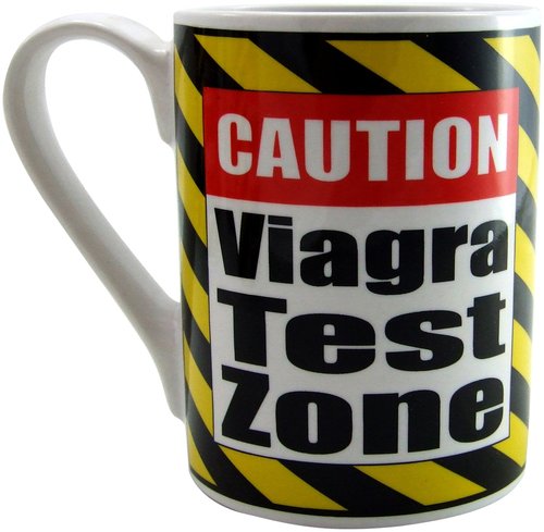 Caut Viagra Test Zone Mug, 14oz