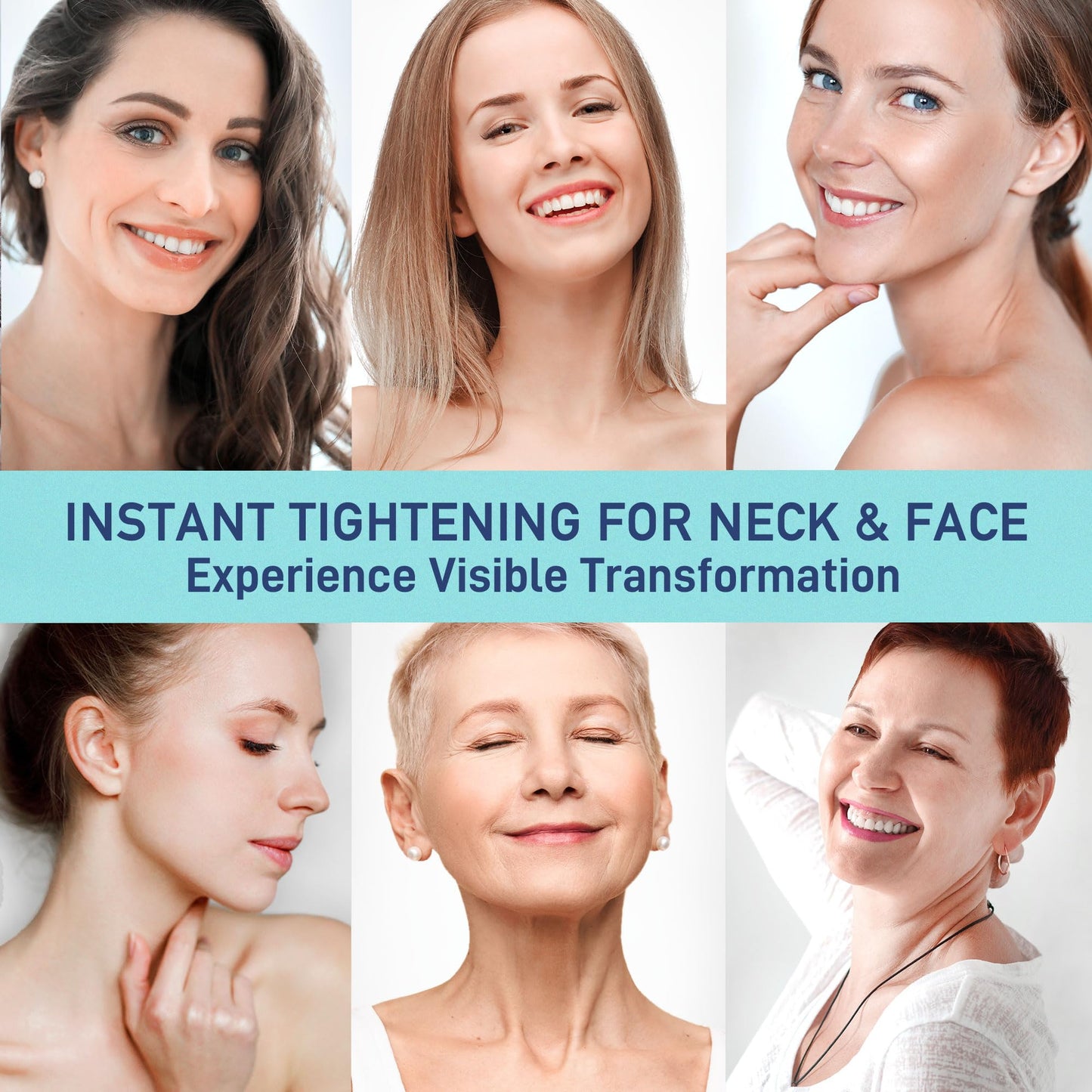 Advanced Neck & Face Firming Cream with Retinol, Hyaluronic Acid & Collagen: Targets Wrinkles, Sagging, and Loose Skin for a Youthful Lift - 2.7 Oz