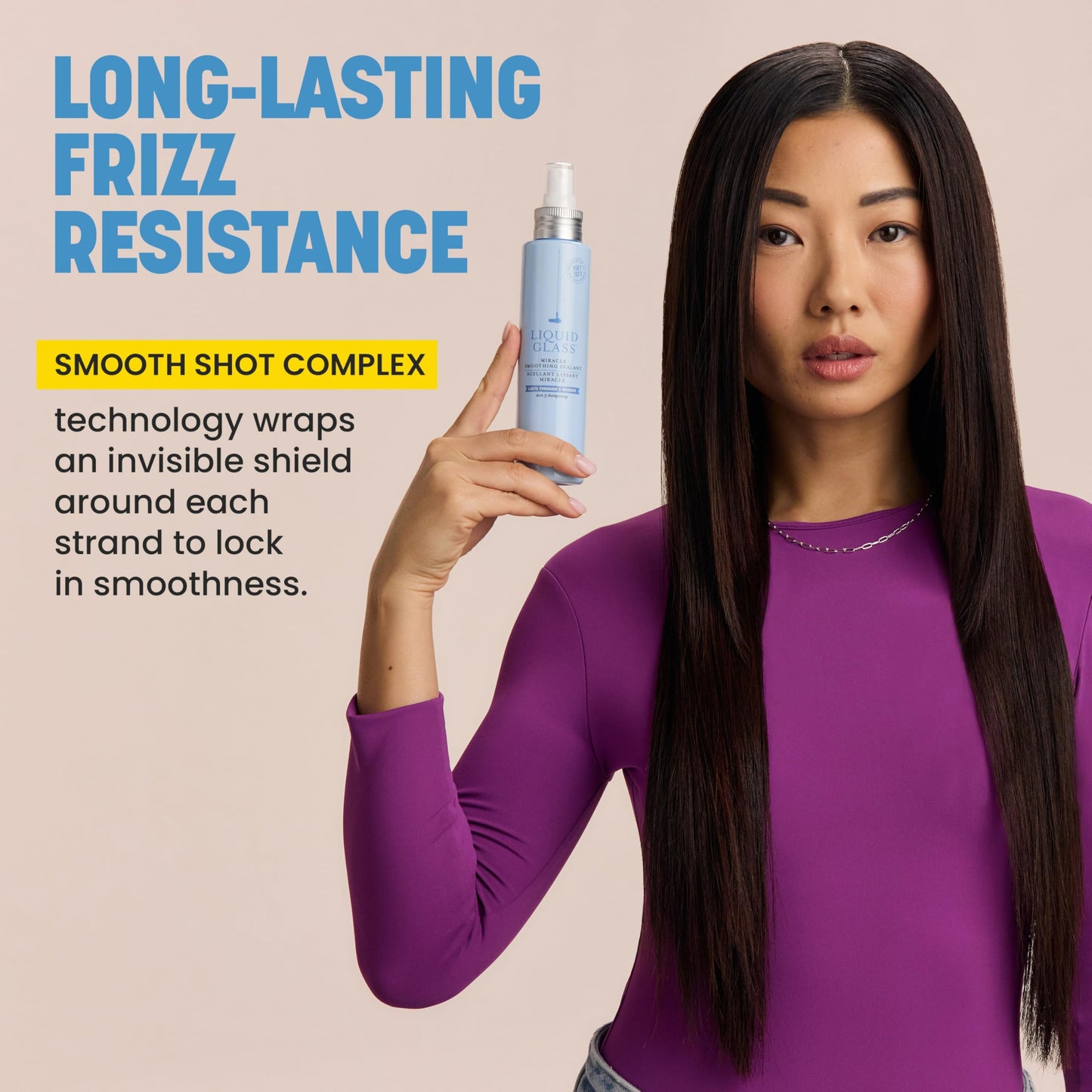 Drybar Liquid Glass Miracle Smoothing Sealant for Fine-Medium Hair, 6.4 oz