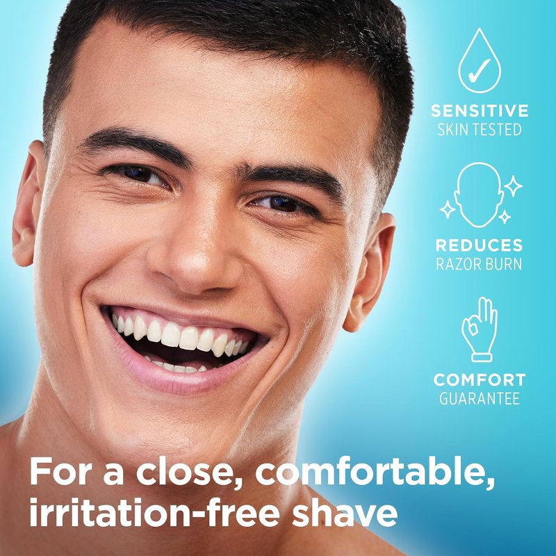 King of Shaves Sensitive Shaving Gel - Low Foam for Refreshing Shave | 5.92 fl oz