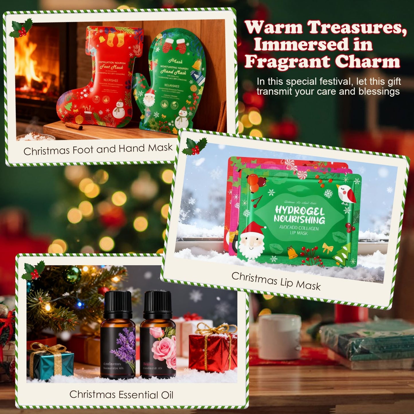 Christmas Gift Sets for Women 2025- Christmas Gift Baskets, Early Christmas Gift Ideas, Relaxing Spa Gift Baskets with Tumbler and Hand Cream for Women, Sister, Mom, Wife, Friend, Christmas Gifts