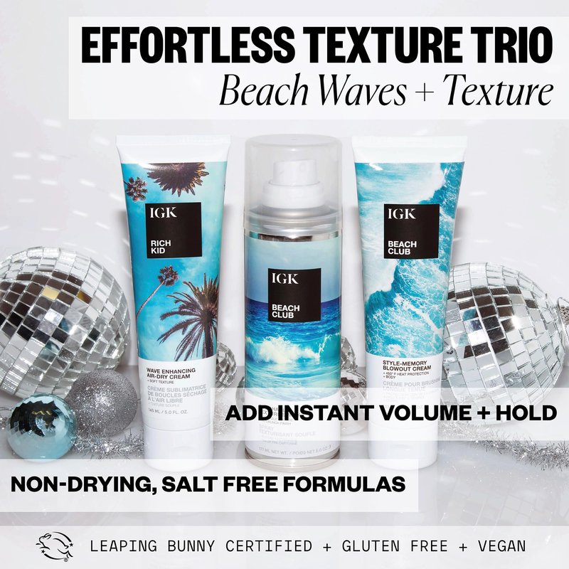IGK Effortless Texture Trio Kit