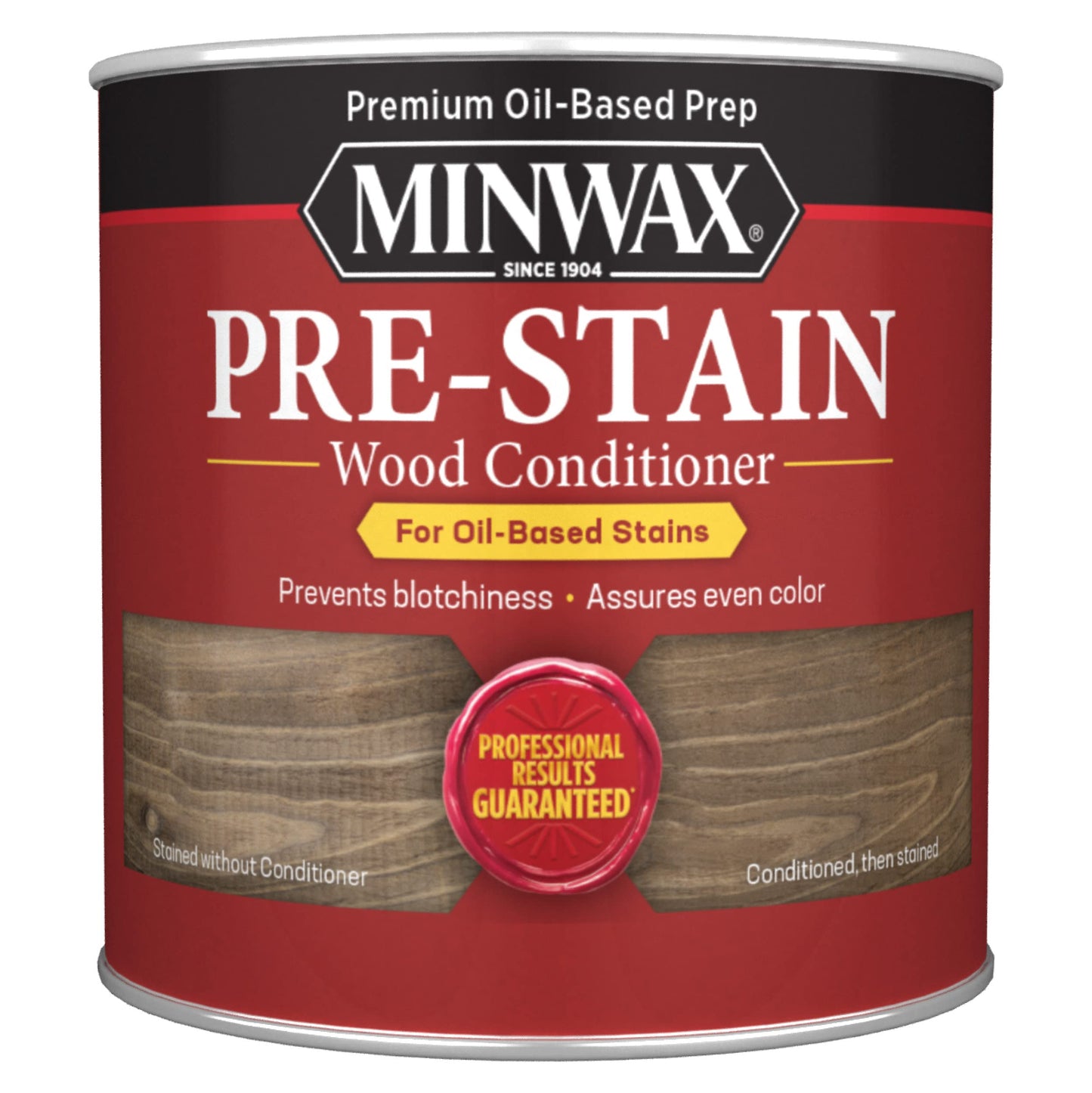 1/2 pt Minwax 13407 Clear Pre-Stain Wood Conditioner, 1/2 Pint