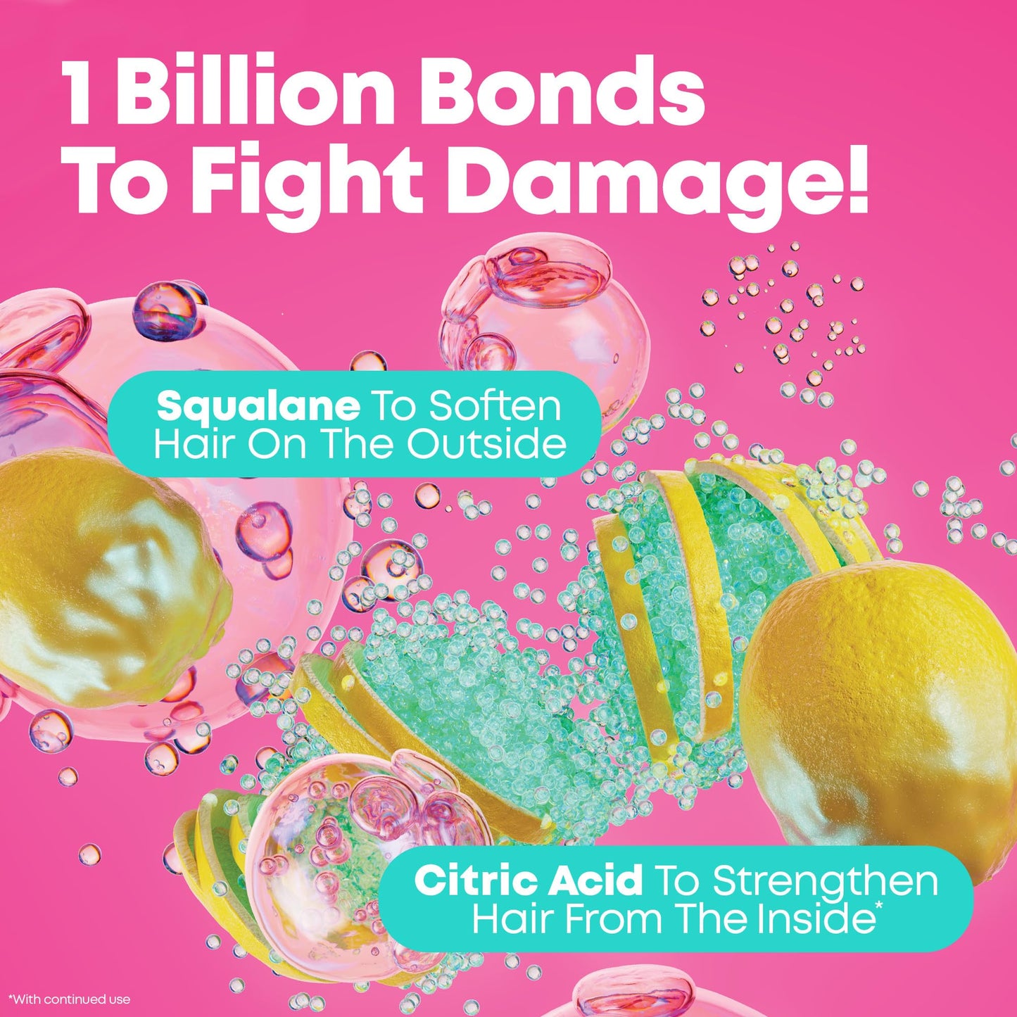 MATRIX Instacure Build-A-Bond Mighty Care Conditioner - Bond Repair For Very Damaged Hair, Strengthens, Smooths & Softens with Citric Acid & Squalane, Detangles & Adds Shine, Paraben-Free, 10.8 Fl Oz
