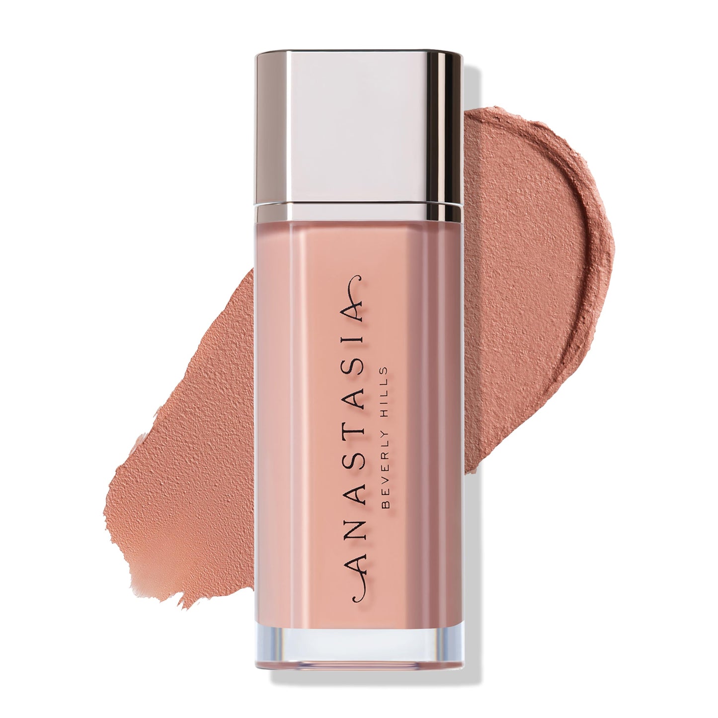 Anastasia Beverly Hills Lip Velvet - Soft Matte Velvet Lip Mousse with Full-Pigment Color for Smooth Blurred Lips and Lightweight Comfortable Wear - Peachy Nude
