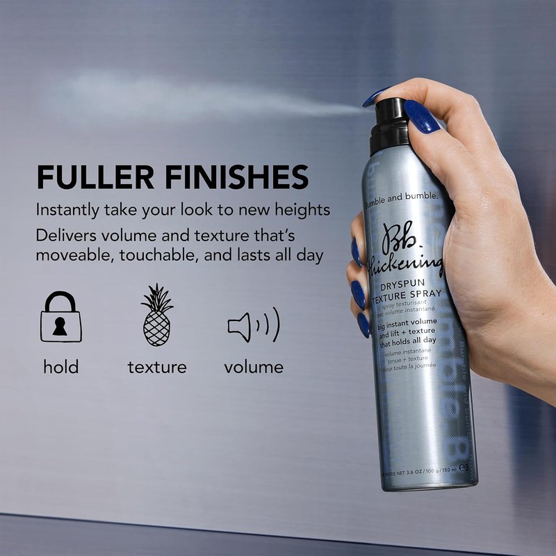 Bumble and bumble. Thickening Dryspun Texture Spray - Lightweight Hair Volume Spray for Fine to Medium Hair Types | Adds Hold & Texture