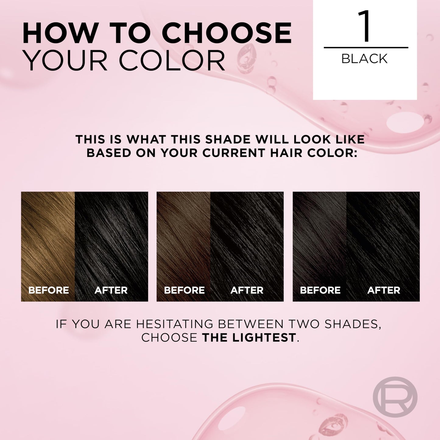 L'Oreal Paris Excellence Crème Permanent Hair Dye, Triple Care Hair Color with Hyaluronic Acid for 100% Gray Coverage, 1 Black, 1 Kit (Packaging May Vary)
