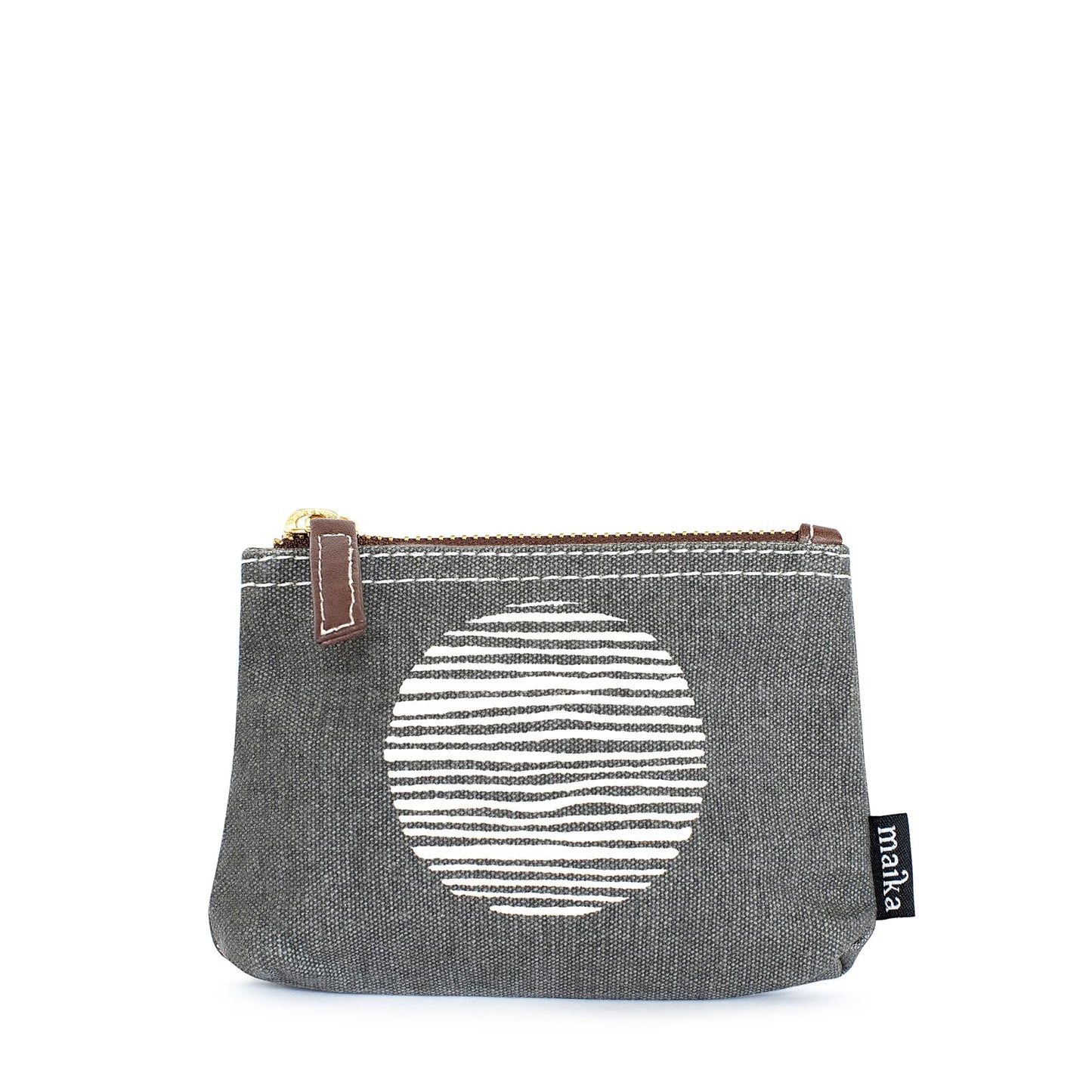 MAIKA Recycled Canvas Large Travel Pouch, Big Sur