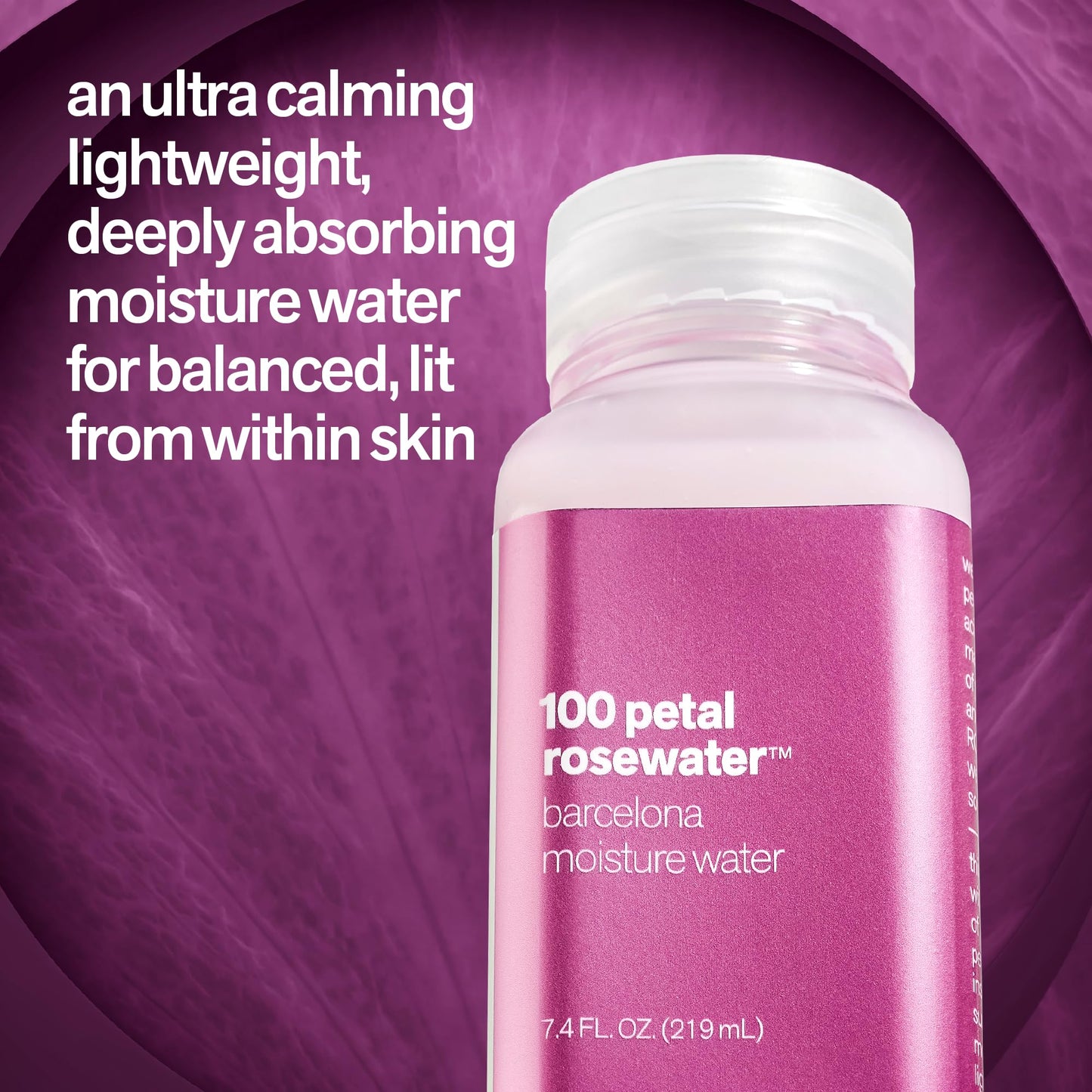 Facewater 100 Petal Rosewater Barcelona Moisture Water