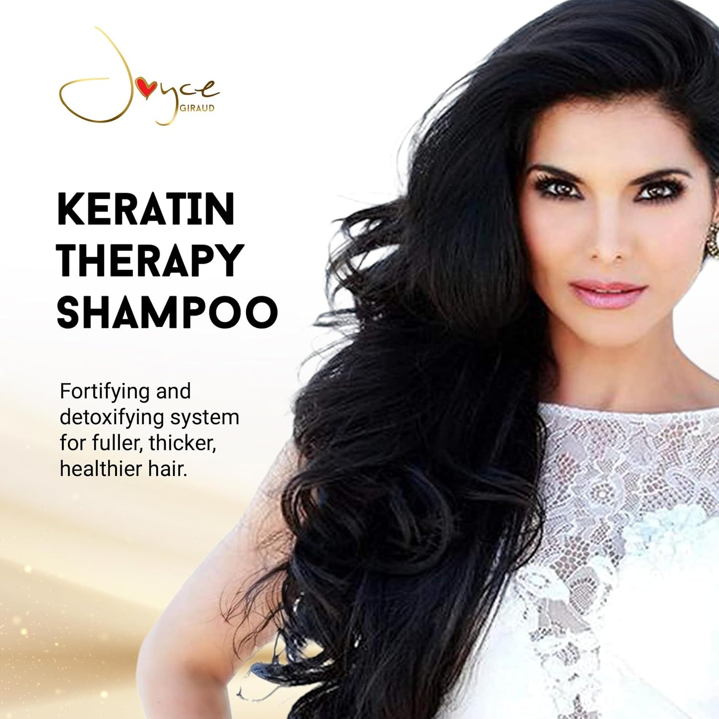 Ultimate Hair Strength Keratin Therapy Shampoo - Cynatine & Pure4 Oils | 8 Fl. Oz