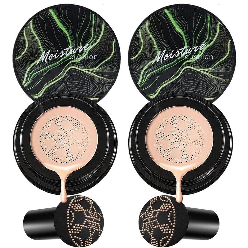 Mushroom Head CC Cream Foundation - Full Coverage, Long-Lasting Moisturizing Makeup | Natural Finish
