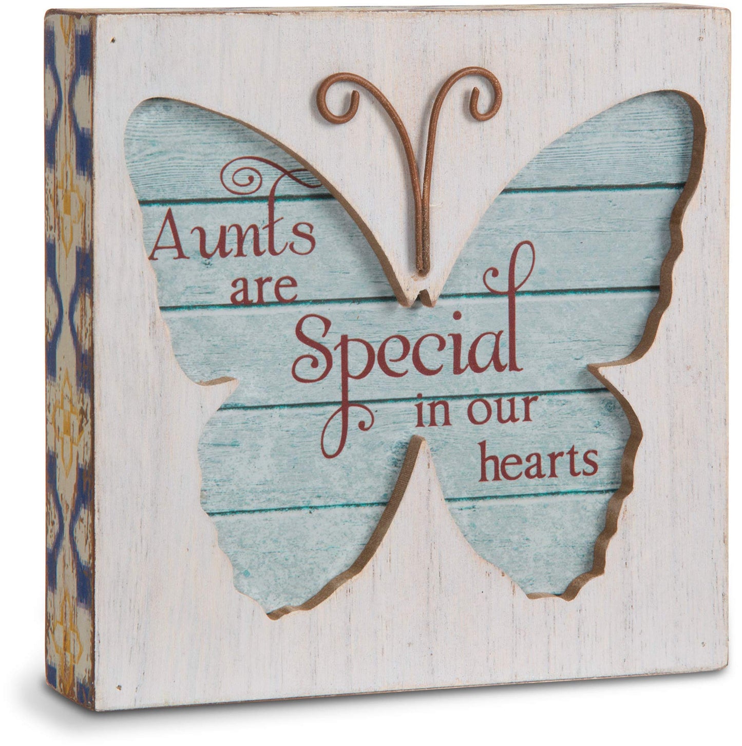 Pavilion Gift Company Simple Spirits 41089 Aunts are Special Butterfly Plaque, 4-1/2"