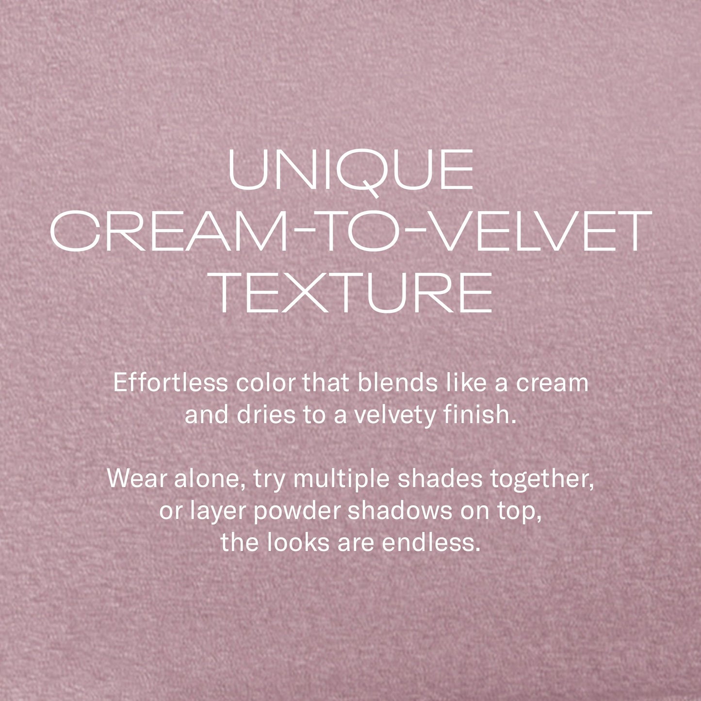MOB Beauty Cream Clay Eyeshadow, M111 Lavender Stone, Buildable Skincare-Infused Long Wearing Cream to Velvet Finish for Eyes, Recyclable Compact, Vegan, Cruelty Free