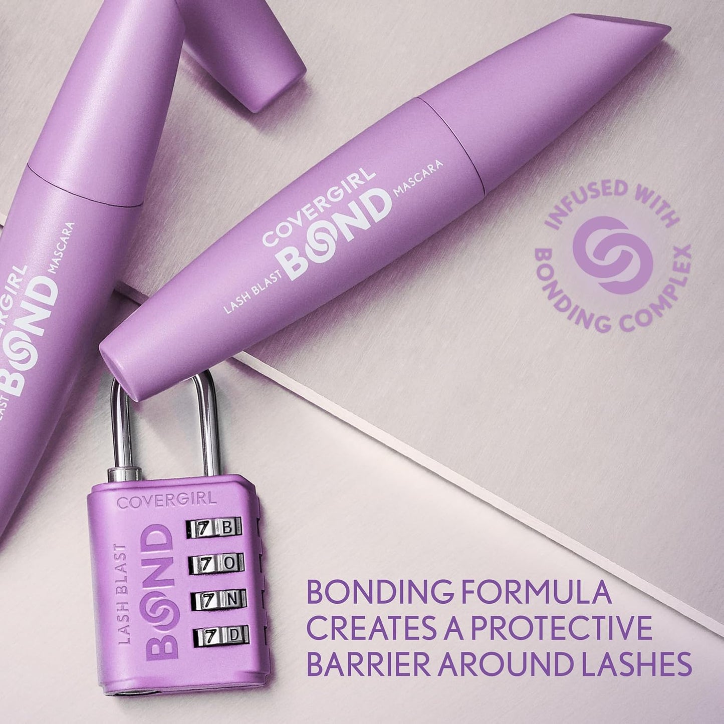COVERGIRL Lash Blast Bond Volume Mascara - Extreme Black | Nourishing, Smudge-Proof, Vegan Formula