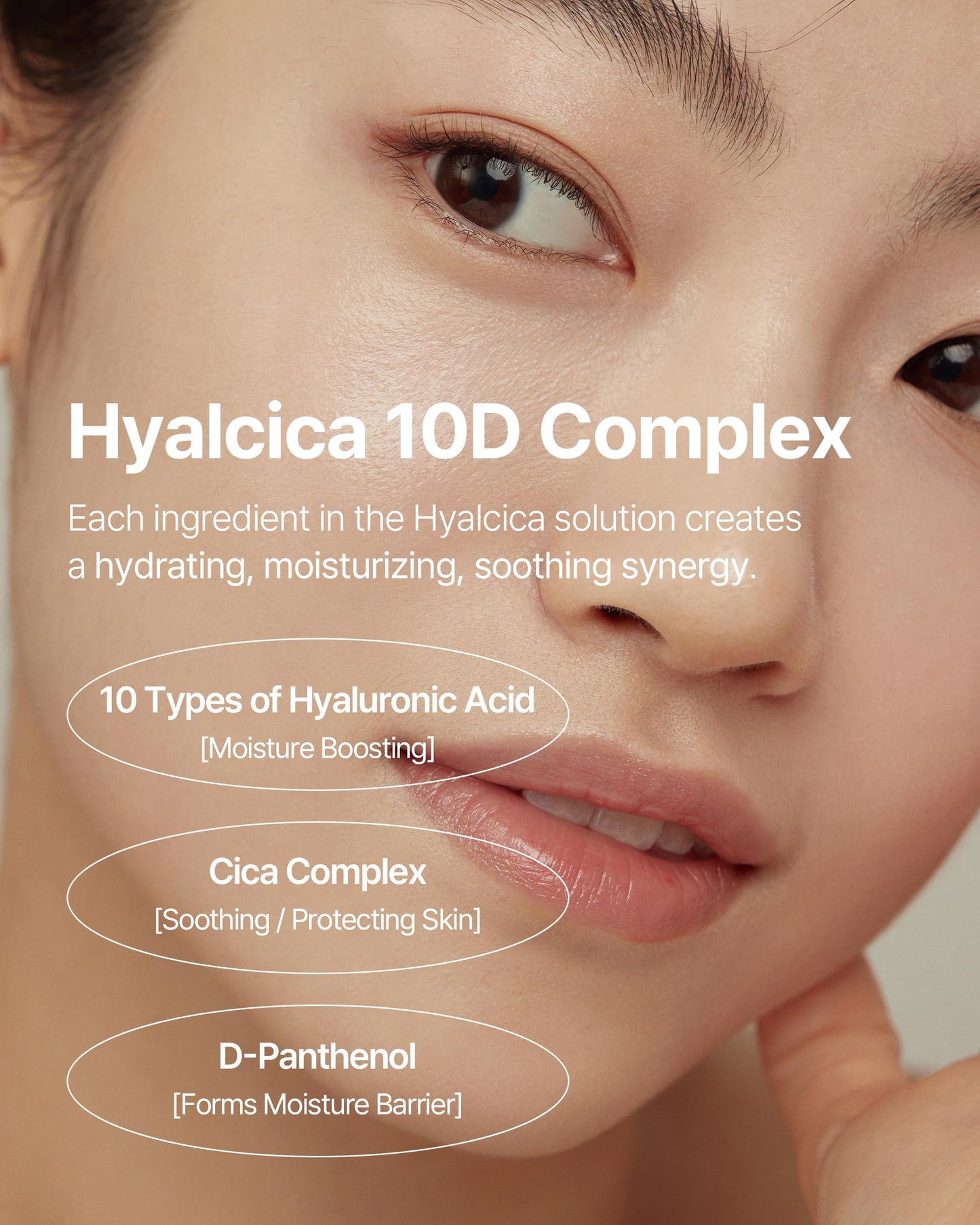 Theralogic Hyalcica Total Moisture 10D Toner - Vegan Moisturizing Soothing Korean Face Toner with 10 Hyaluronic Acid and CICA - Low pH Face Toning Water - Derma Tested, 16.9 fl.oz.
