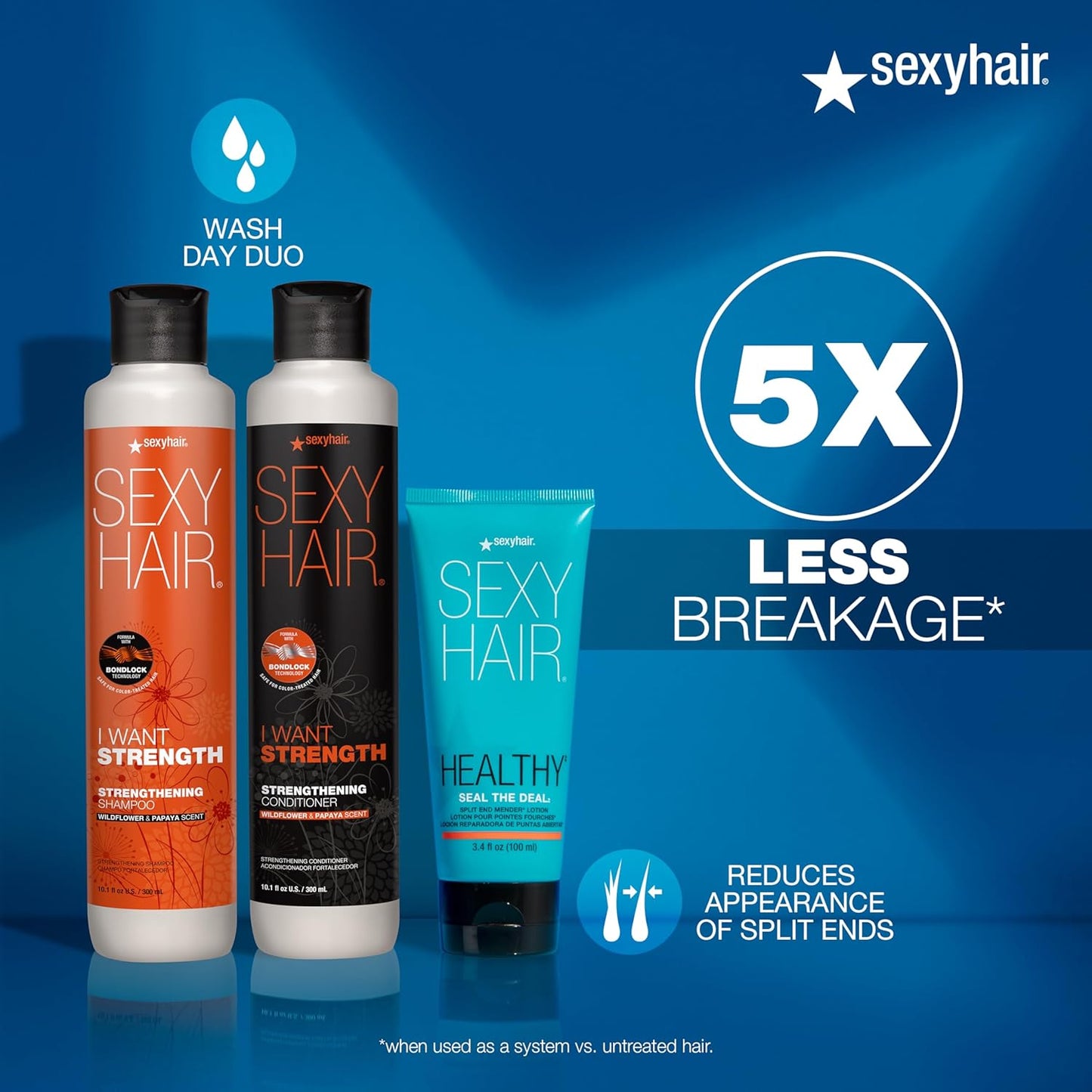 Healthy Seal Split End Mender Lotion - Nourishing Treatment for All Hair Types