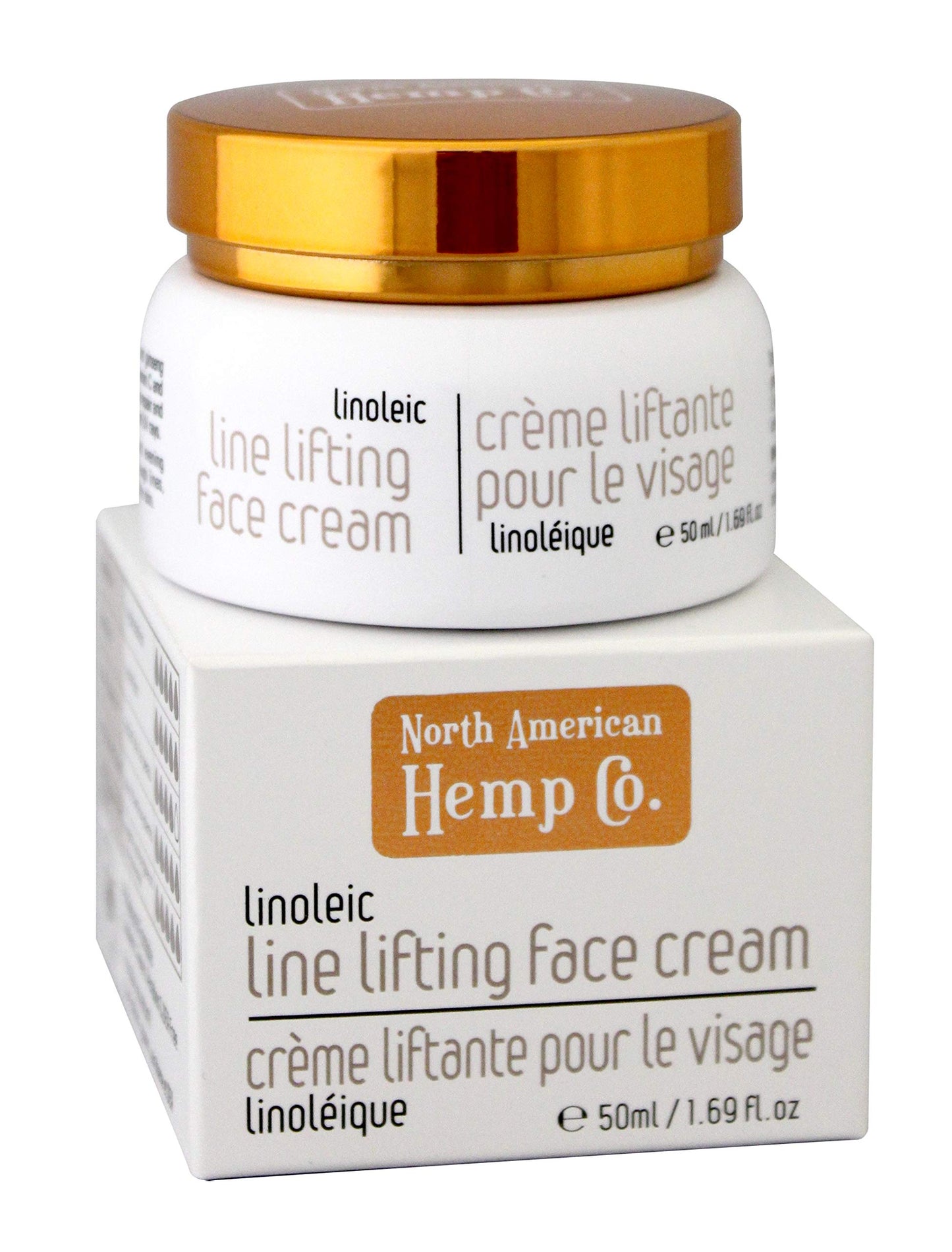 North American Hemp Co. Linoleic Line lifting face cream, 1.69 Ounce Bottle
