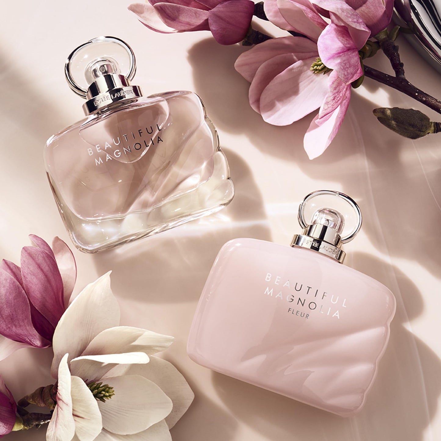 Estée Lauder Beautiful Magnolia Fleur Eau de Parfum Spray with Notes of Lush Magnolia, Solar Gardenia Accord & Serene Cedarwood | Perfumes for Women, 3.4 Fl Oz