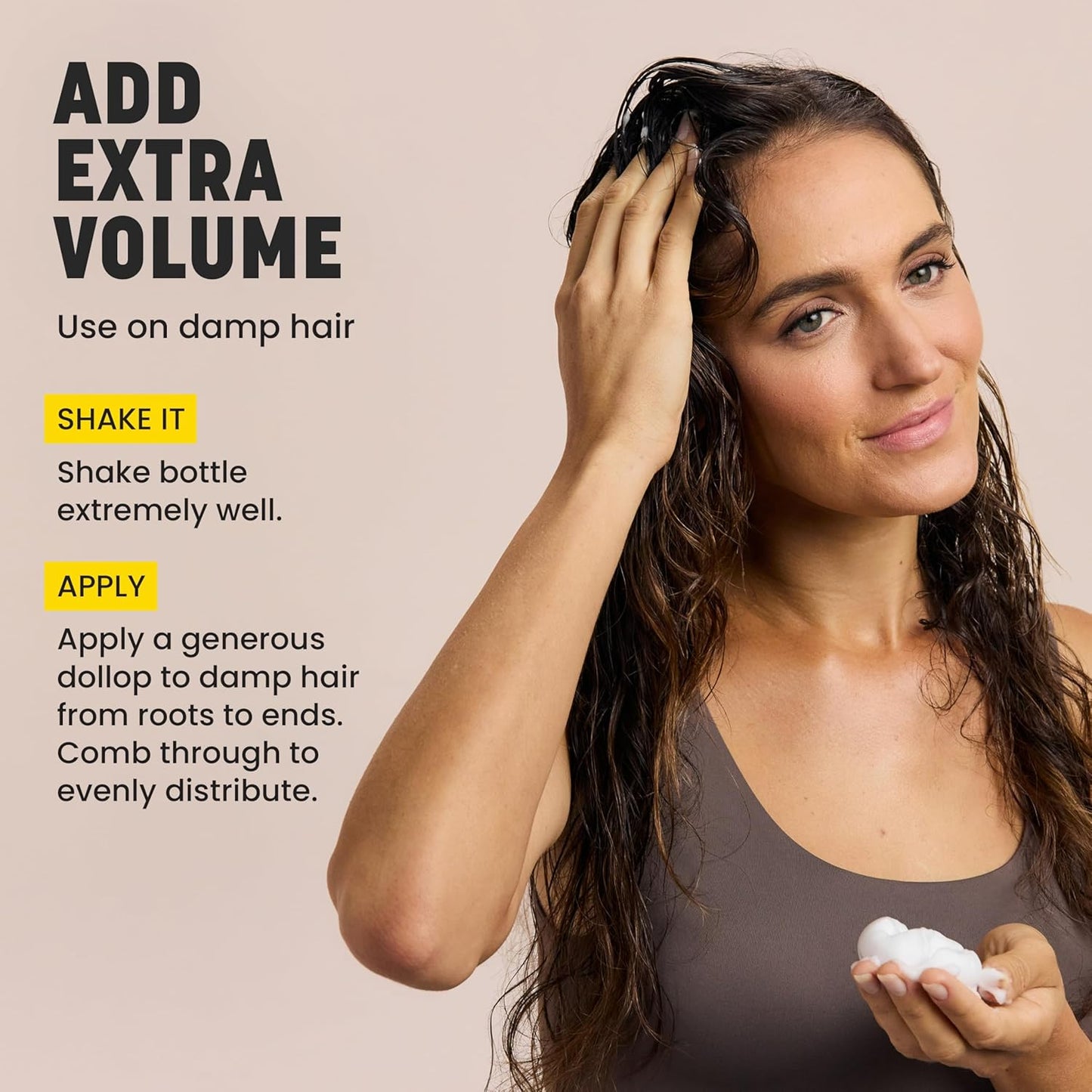 Drybar Southern Belle Volume Boosting Mousse - Frizz Control & Shine | Long-Lasting Body & Style