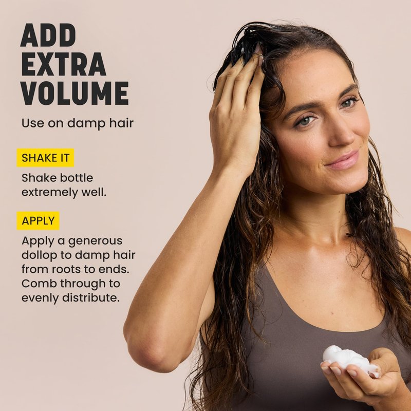 Drybar Southern Belle Volume - Boosting Mousse - Full Size| Prevents Frizz & Damage, Smoothes Hair, and Provides Shine for Long-Lasting Body & Style