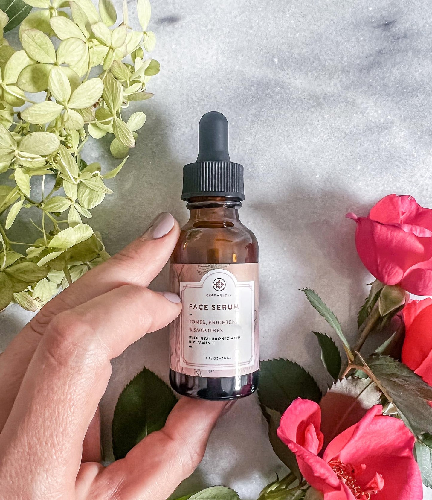 Face Serum - Brightening Serum with Vitamins A, C, & E, Hyaluronic Acid & Witch Hazel - 1 Fl Oz (Pack of 1)