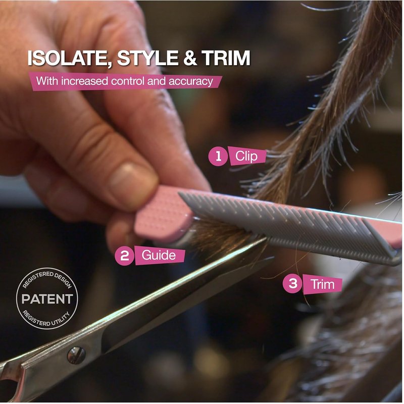 Teasing Comb Set - 5 Pack ColorBow Teasing Clips for Highlights & Balayage | Hair Styling Tools