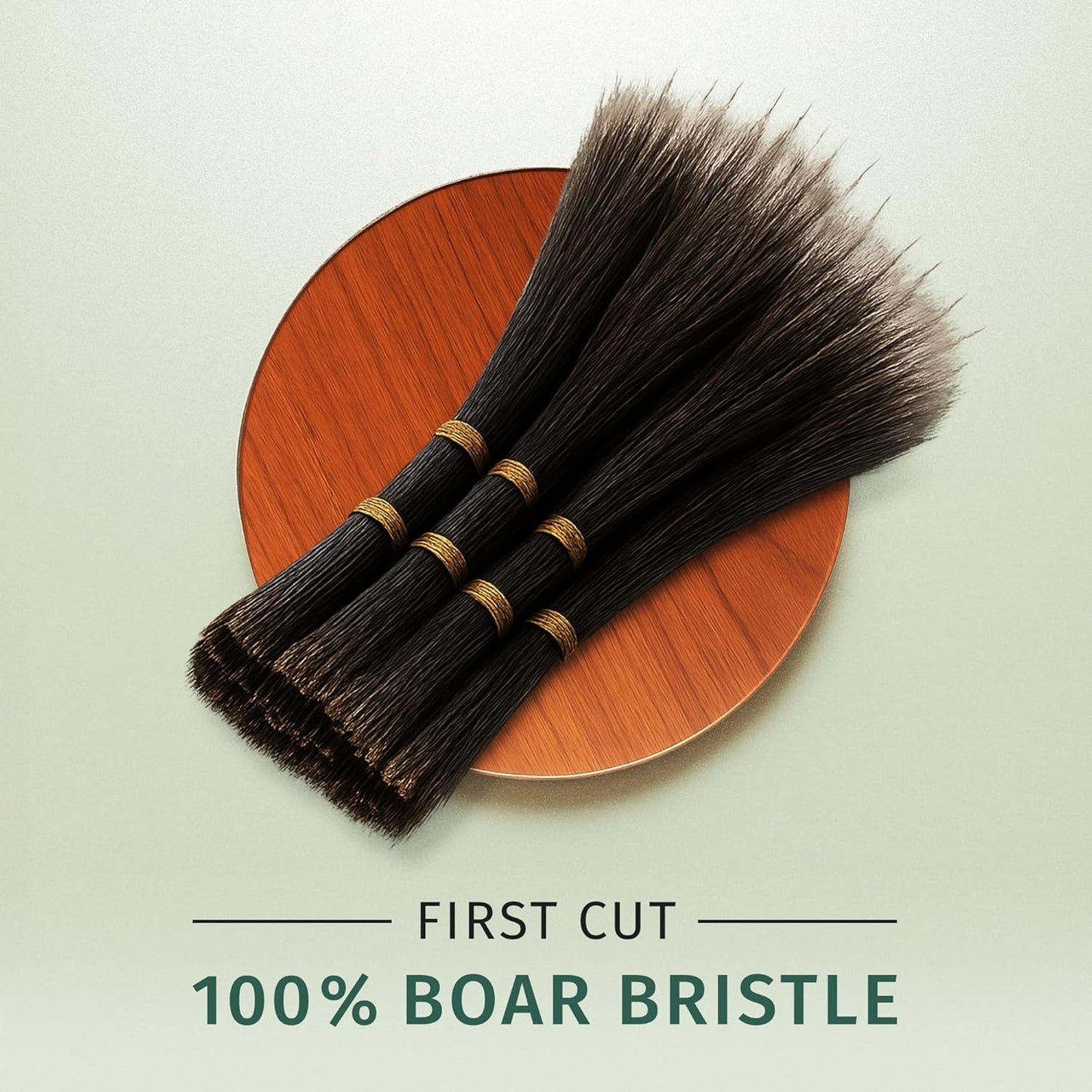 Classic German Boar Bristle Hair Brush - Conditions Hair, Improves Texture | Fine to Normal Hair