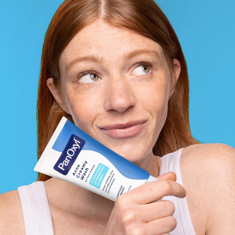 PanOxyl Antimicrobial Acne Wash - 4% Benzoyl Peroxide, 6 Oz | Deep Cleansing Formula