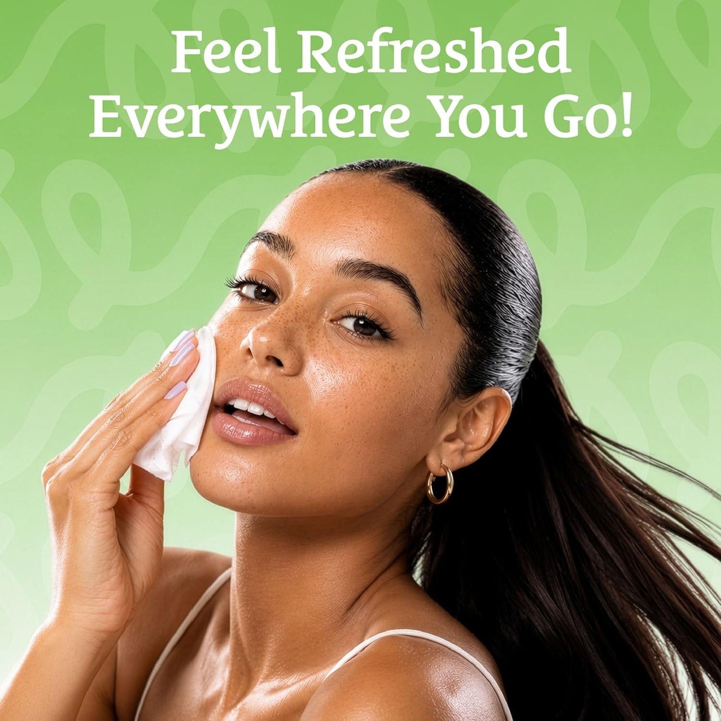 Makeup Cleansing Wipes - Gentle Aloe Vera Face Wipes for All Skin Types | 50 Count Pack of 2
