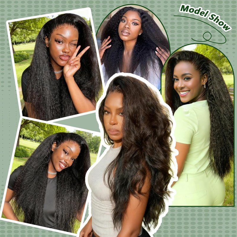 12 inch Kinky Straight Bundles Human Hair 100% Yaki Straight Hair Weave Unprocessed Brazilian Remy Hair Kinky Straight Human Hair For Black Women