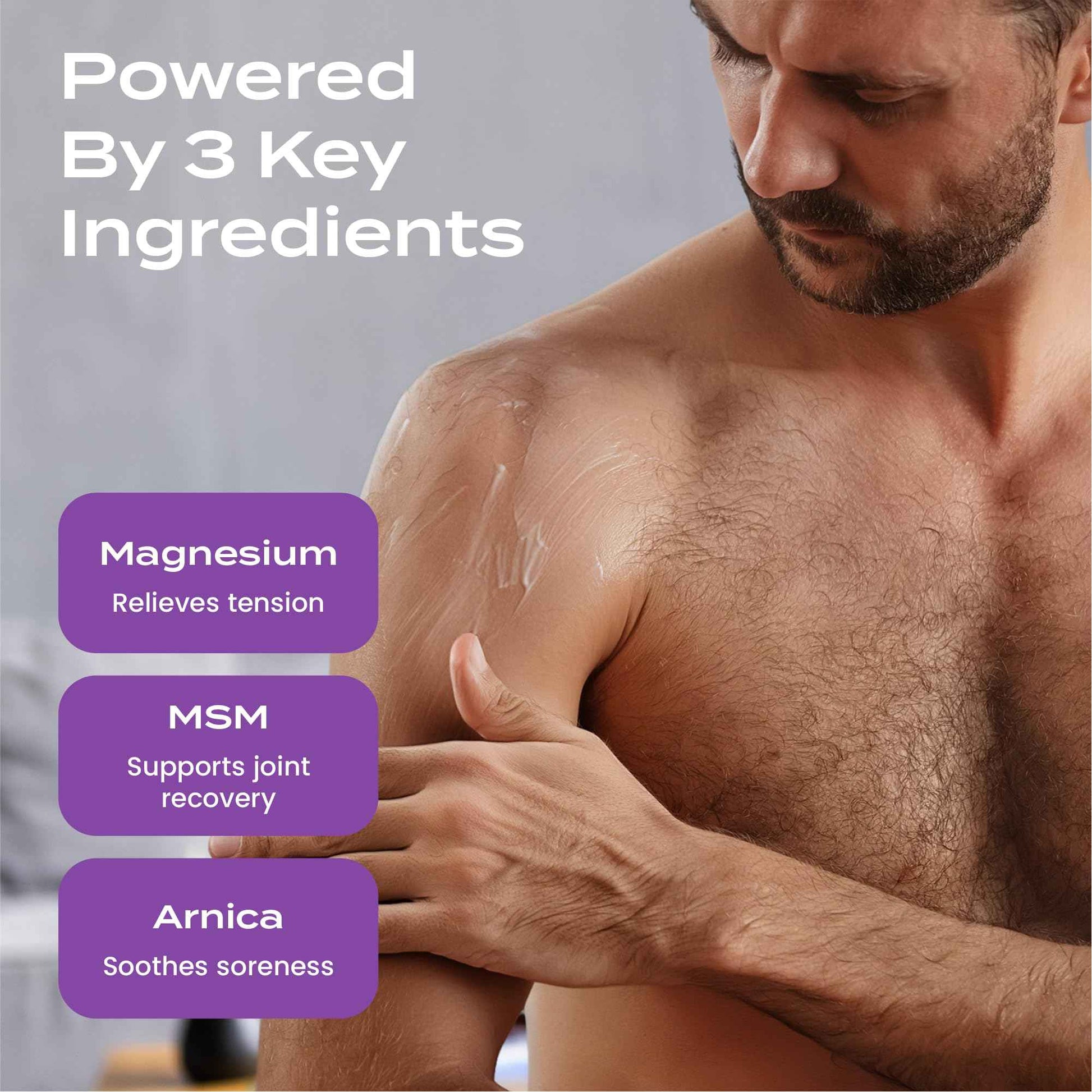 Body Restore Magnesium Lotion with Arnica & MSM - Christmas Stocking Stuffers, White Elephant, Sleep Support, Muscle & Joint Relief, Birthday Gifts for Women, Men, Travel Essentials - Lavender