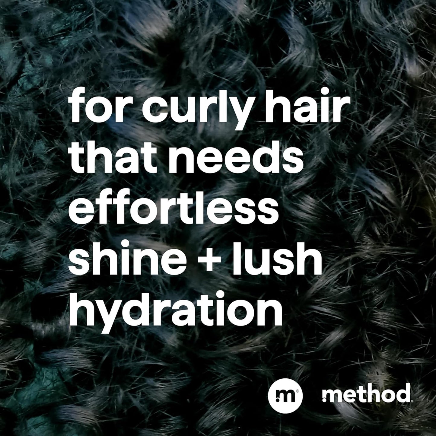 Curl Defining Co-Wash | Method Coco Twist - Moisturizes & Detangles Hair - 13.5 oz, Sulfate & Paraben Free
