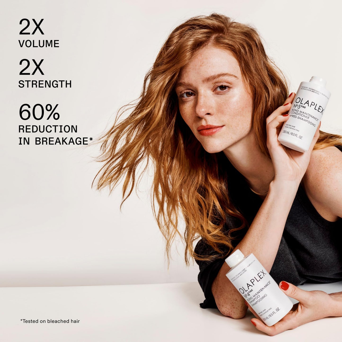 Olaplex Nº.5FINE Bond Maintenance™ Lightweight Volumizing Conditioner: Repairs Damage & Defend Against Future Breakage | For Coily, Curly, Straight, and Wavy, 100 mL / 3.3 Fl. Oz.